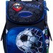 Школьный ранец SkyName 2068 Футбол синий/черный + часы