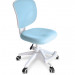 Детское кресло Ergokids Soft Air Lite Blue (Y-240 Lite KBL) - обивка голубая однотонная