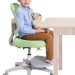 Детское кресло RIFFORMA-22 зеленый с подставкой для ног