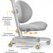 Комплект Mealux Hamilton Multicolor WG/MC BD-680 WG/MC + Y-508 G - столешница белая / ножки мультиколор, обивка кресла серая