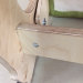 Детский растущий стул Trifecta-М Birch/Grey, береза лак + светло серая ткань