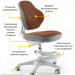 Детское кресло ErgoKids GT Y-405 BR ortopedic - обивка коричневая однотонная