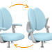 Кресло детское ErgoKids Sprint Duo Grey Y-412 KBL - обивка голубая однотонная