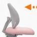 Детское кресло Mealux Mio Y-407 OR обивка оранжевая однотонная