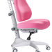Детское кресло Mealux Match Y-528 KP / Grey base - основание серое / обивка розовая однотонная