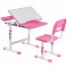 Комплект растущая парта и стул FunDesk Cantare Pink Розовый