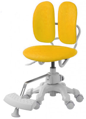 Детское ортопедическое кресло DUOREST KIDS DR-289SG (желтая экокожа 2SYW1)