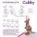 Комплект парта и стульчик Cubby Lupin VG серый / фиолетовый