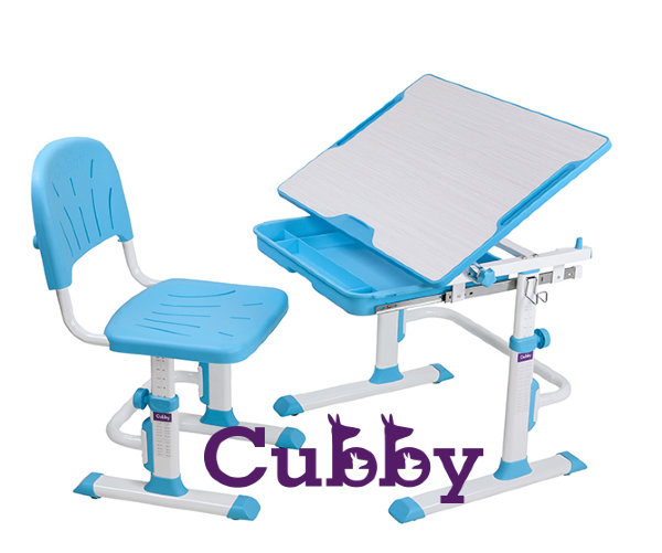Комплект парта и стульчик Cubby Lupin WB Голубой