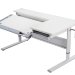 Растущий стол COMF-PRO M9 белый+серый