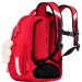 Школьный ранец SkyName R4-403 Единорог красный+мишка