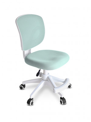 Детское кресло Ergokids Soft Air Lite Green (Y-240 Lite KZ) - обивка однотонная зеленая
