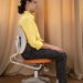 Детское кресло Duorest Optima DR-289SJ(E) (1IPK1) Ai Pink, розовая ткань, блокировка колес и вращения