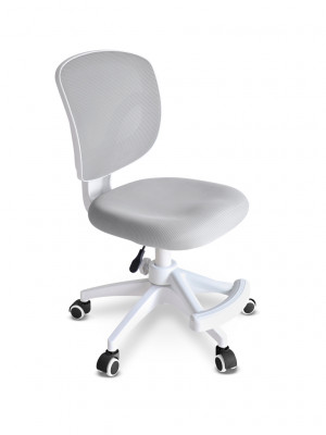 Детское кресло Ergokids Soft Air Lite Grey (Y-240 Lite G) - обивка серая однотонная