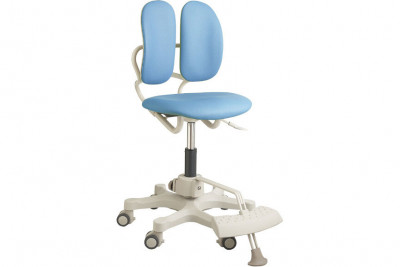 Детское кресло Duorest Optima DR-289SJ(E) (2SEB3) Mild Blue, голубая эко кожа, блокировка колес и вращения