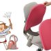 Детское орто кресло DuoFlex Kids kei-50 Sponge (розовое)