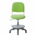 Детское кресло Holto-15 зеленый с подставкой для ног