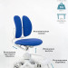 Детское кресло Duorest Optima DR-289SJ(E) (3EBE1) Eco Blue, синяя ткань, блокировка колес и вращения