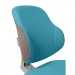 Детское кресло Holto-4F с подставкой для ног, голубое