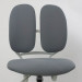 Детское кресло Duorest Optima DR-289SJ(E) (3EGY1) eco grey, серая ткань, блокировка колес и вращения