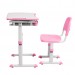 Комплект парта 67 см и стульчик Cubby Sorpresa Pink розовый