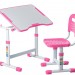 Комплект парта и стул FunDesk Sole II Pink розовый