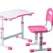 Комплект парта и стул FunDesk Sole II Pink розовый