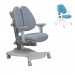 Комплект растущей мебели: парта FunDesk Sentire Grey + кресло Bellis Grey Cubby