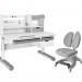 Комплект растущей мебели: парта FunDesk Sentire Grey + кресло Solerte Grey