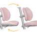 Детское кресло растущее Mealux Ortoback Duo Pink Y-510 KP обивка розовая однотонная