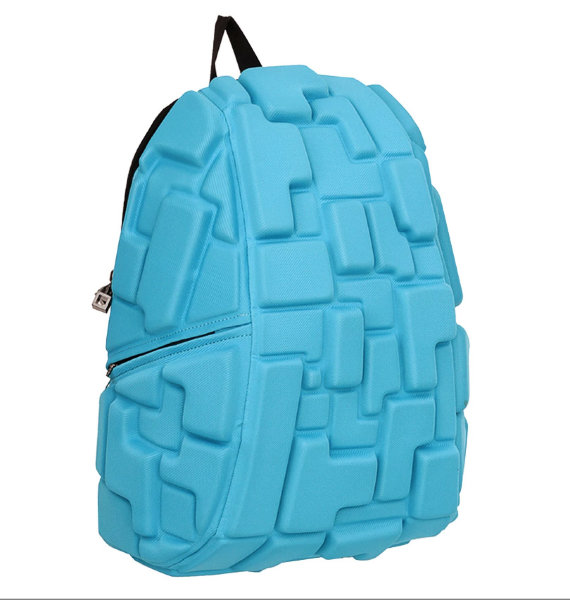Рюкзак MADPAX "Blok FULL" голубой с блоками, США