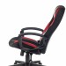 Кресло игровое Zombie 9 черный/красный искусст.кожа/ткань крестовина пластик