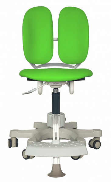 Детское кресло DUOREST KIDS DR-289DDS (зеленая ткань) + DUALINDER