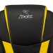 Кресло игровое Zombie 8 черный/желтый искусственная кожа крестовина пластик