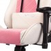 Кресло игровое Бюрократ VIKING X PINK Fabric белый/розовый