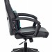 Кресло игровое Zombie DRIVER LB черный/голубой искусственная кожа с подголов. крестовина пластик