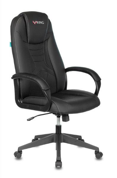 Компактное игровое кресло VIKING-8N/BLACK черное