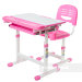 Комплект растущая парта и стул FunDesk Cantare Pink Розовый