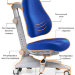 Детское кресло Mealux Match Y-528 SB / Grey base - основание серое / обивка синяя однотонная