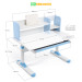 Комплект парта Ergokids TH-330-1 Blue + кресло Ergokids Mio Air (TH-330-1 W/BL + Y-400 BL (arm))