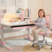 Комплект парта Ergokids TH-330-1 Pink + кресло Ergokids Mio Air (TH-330-1 W/PN + Y-400 PN (arm))