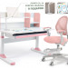 Комплект парта Ergokids TH-330-1 Pink + кресло Ergokids Mio Air (TH-330-1 W/PN + Y-400 PN (arm))