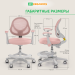 Комплект парта Ergokids TH-330-1 Pink + кресло Ergokids Mio Air (TH-330-1 W/PN + Y-400 PN (arm))