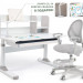Комплект парта Ergokids TH-330-1 Grey + кресло Ergokids Mio Air (TH-330-1 W/G + Y-400 G (arm))
