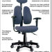 Ортопедическое кресло для подростков и женщин DUOREST DR-7900 серое