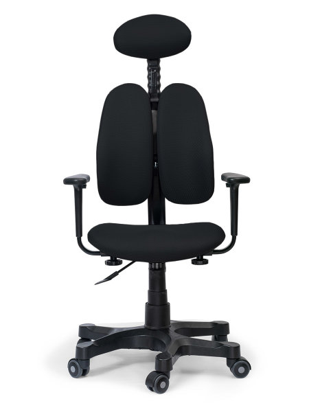 Ортопедическое кресло для подростков и женщин DUOREST DR-7900 черное