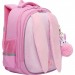 Школьный рюкзак GRIZZLY розовый заяц 