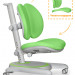 Комплект Mealux EVO Evo-40 Z (арт. Evo-40 Z + Y-510 KZ) /(стол+полка+кресло+чехол)/ белая столешница, цвет пластика зеленый