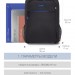 Рюкзак для школы GRIZZLY RB-156-1 Синий с салатовой отделкой 
