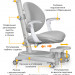 Детское кресло Mealux Ortoback Plus Grey Y-508 G Plus обивка серая однотонная
